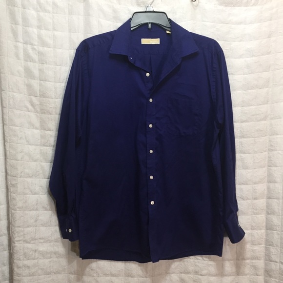 Michael Kors mens size 17 Large shirt 17 34/35 - Picture 2 of 7